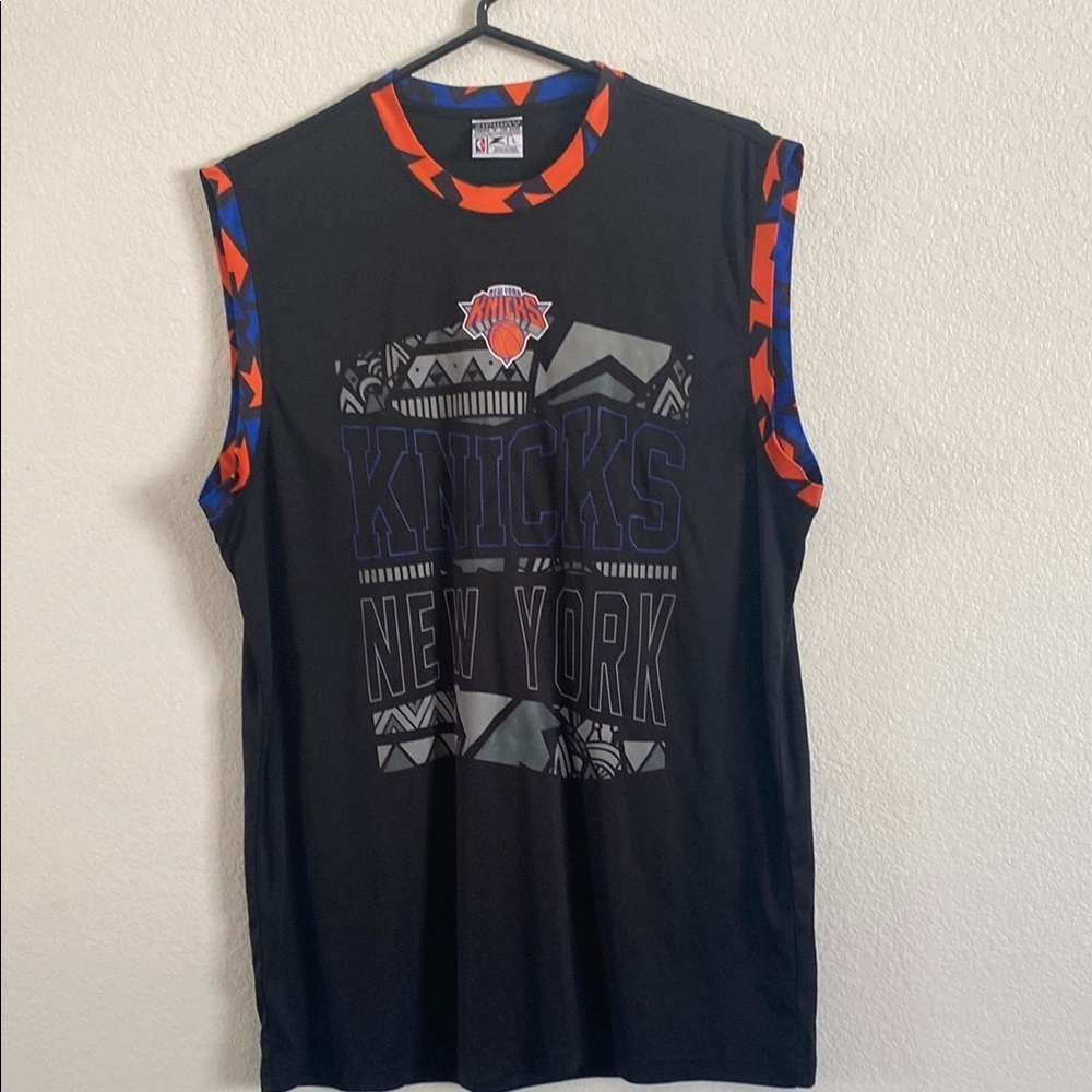 NBA New York Knicks Sleeveless Jersey Shirt by Zipway Size L